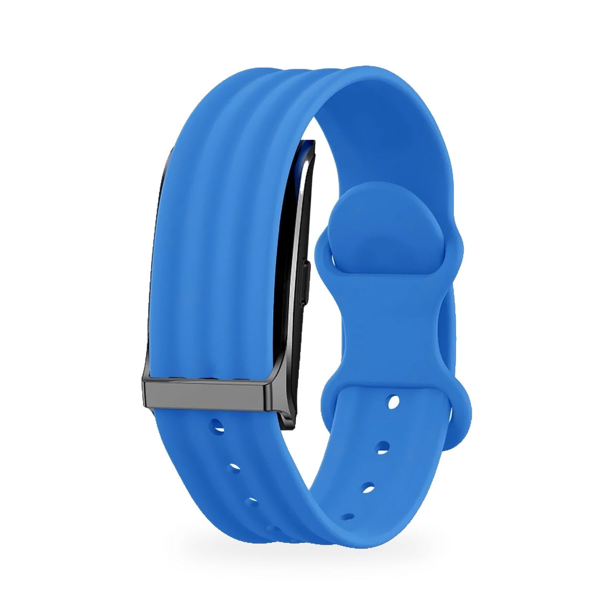 Brynk B3 Pure with blue silicone band