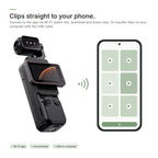 Brynk C3 transfers clips to your phone via the Wi-Fi app