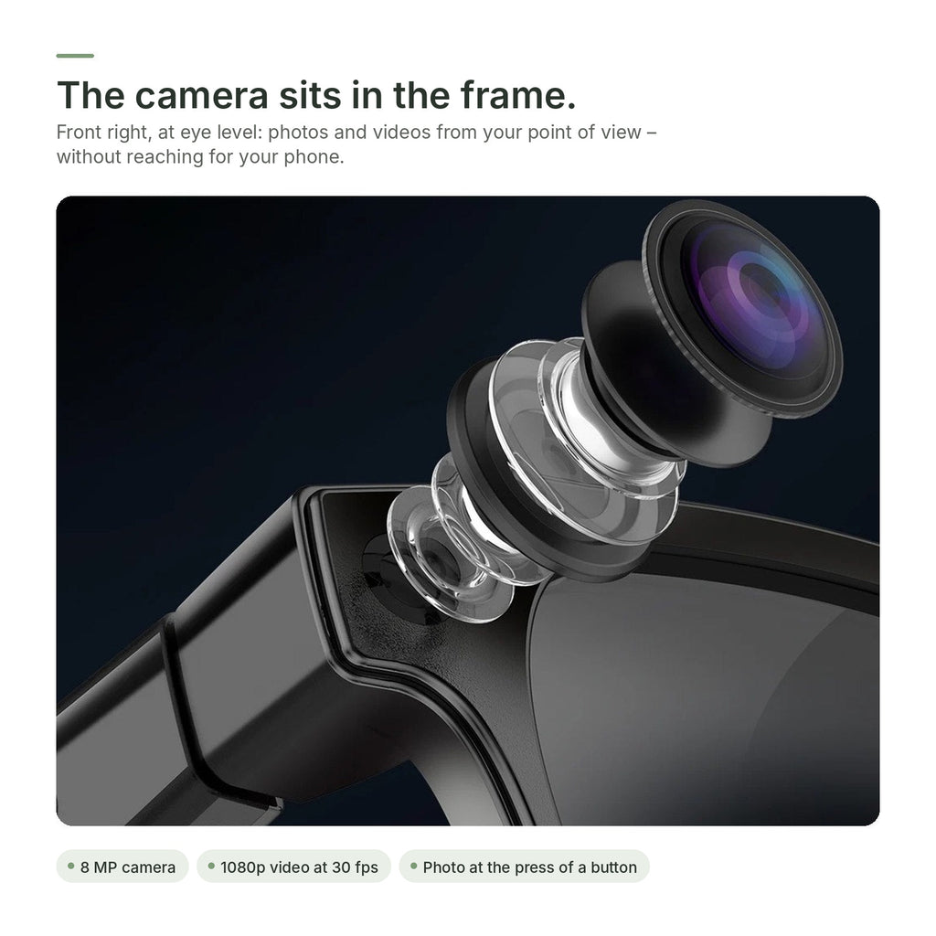 8 MP camera at the front right of the Brynk G5 frame