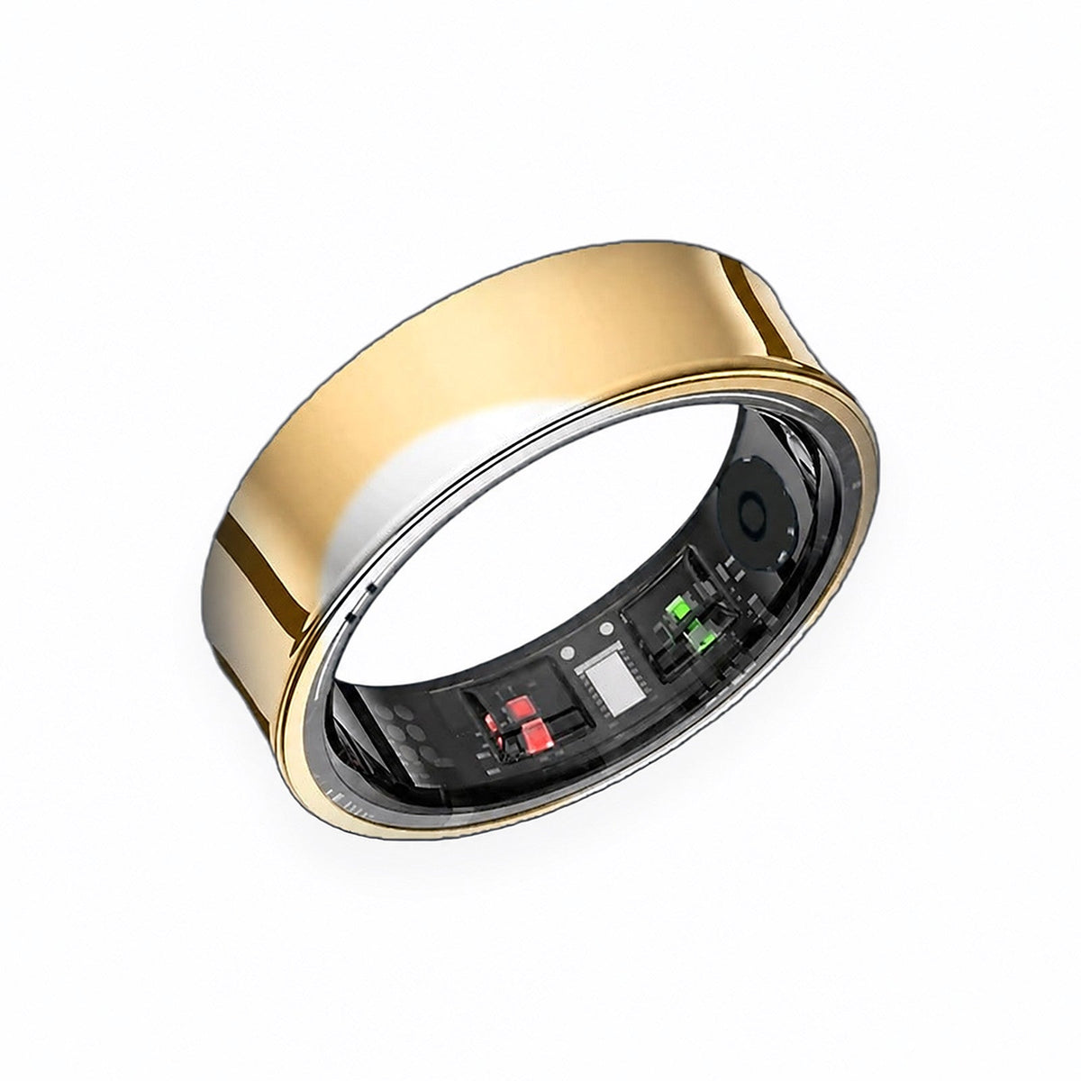 Brynk R3 smart ring in Champagne Gold