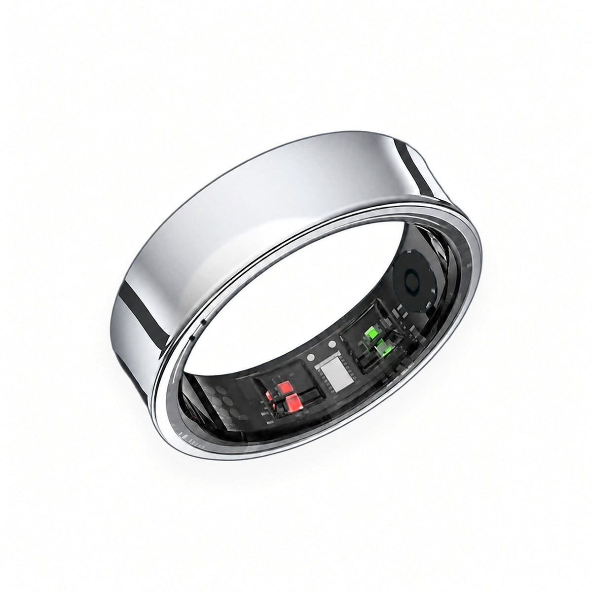 Brynk R3 smart ring in Platinum Silver