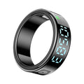 Brynk R5 Glow smart ring with LED display in Obsidian Black