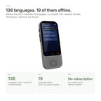 138 languages online, 19 offline – offline translation English–Spanish without internet