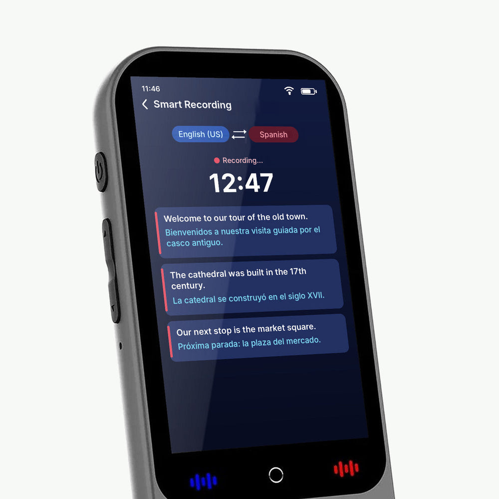 Transcribe and translate