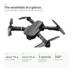 Brynk V5 Max at a glance: about 110 g, about 50 m range, 3 speeds, 360° flip