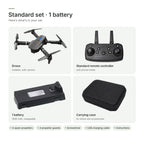 Standard set · 1 battery: drone, standard remote controller, 1 battery and carrying case