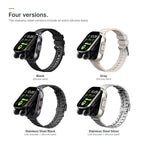 Brynk W4 Buds in four versions: Black, Gray, Stainless Steel Black and Stainless Steel Silver