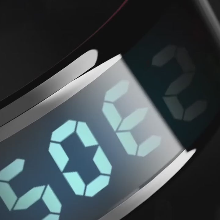 Brynk R5 Glow on video: LED display, touch button, sensor, app and charging case